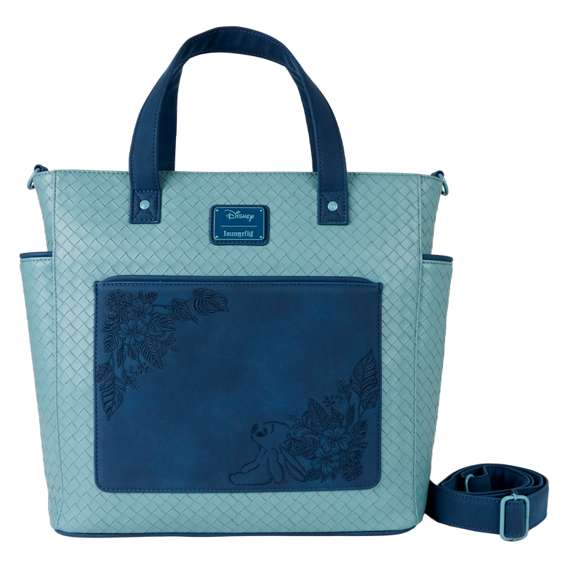 DISNEY - Stitch "Embroidered" - Tote Bag convertible Loungefly