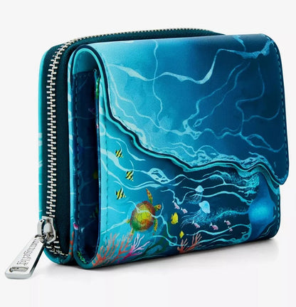 DISNEY - Vaiana "Water flow" - Portefeuille LoungeFly 'Exclusive'