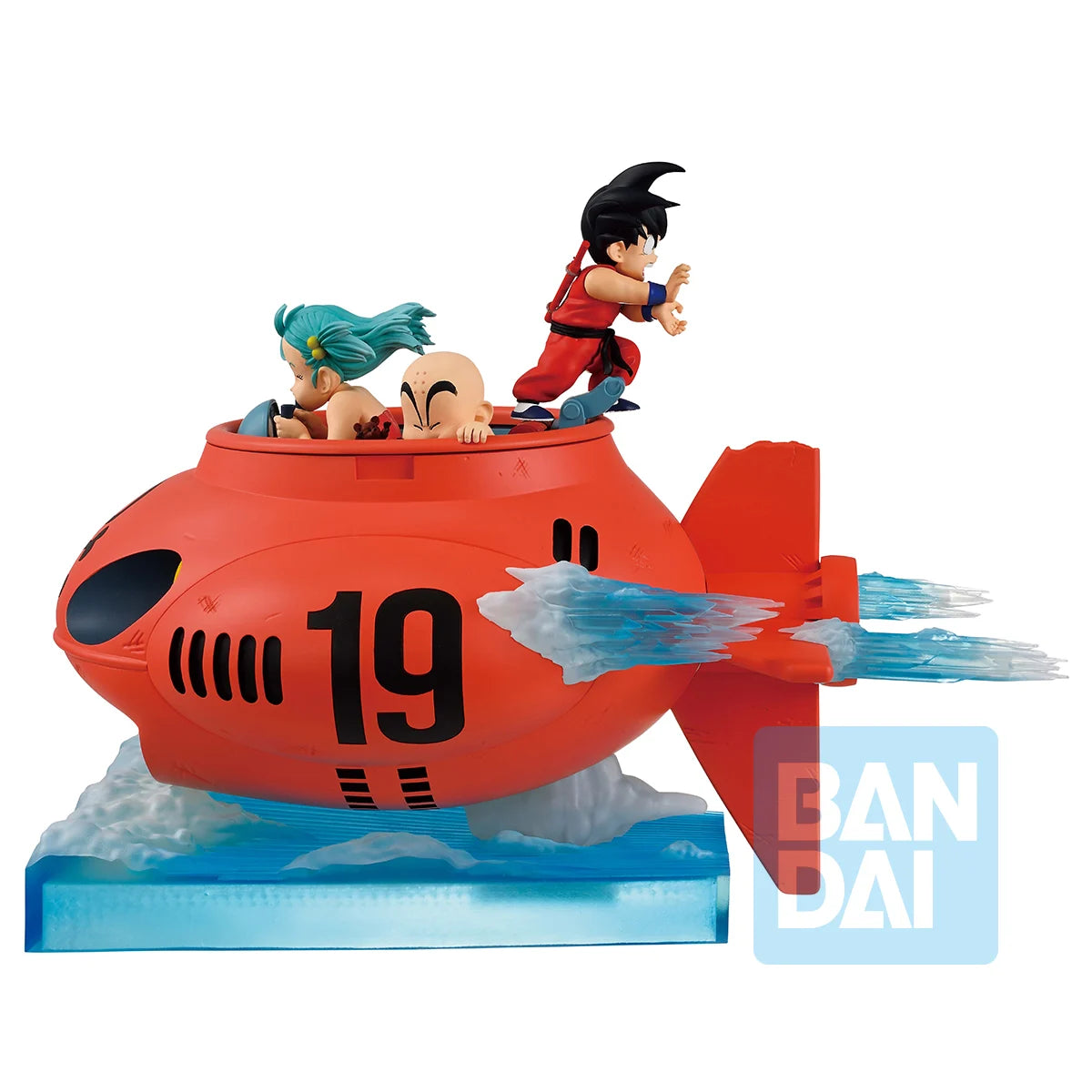 DRAGON BALL - Son Goku, Bulma & Krillin - Fig. VS Red Ribbon Army 16cm