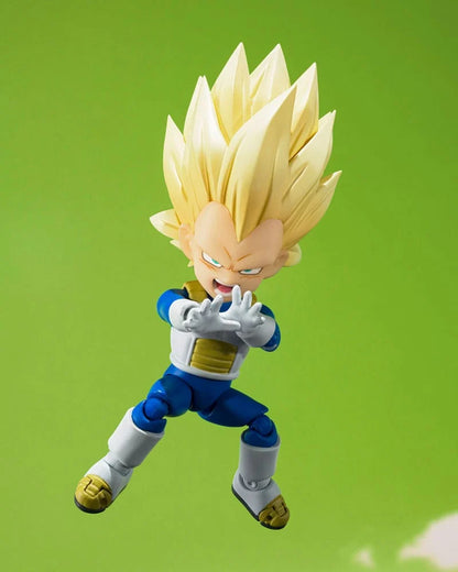DRAGON BALL DAIMA - Super Saiyan 3 Mini Vegeta -Fig. S.H. Figuarts 8cm