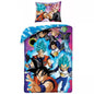 DRAGON BALL SUPER - MICROFIBER BEDDING SET SON GOKU VS GOKU PINK (200X140CM + 63X63CM)