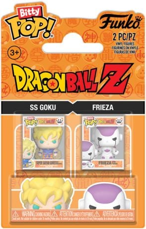 DRAGON BALL Z - Bitty Pop 2 Pack 2.5cm - Goku & Freezer
