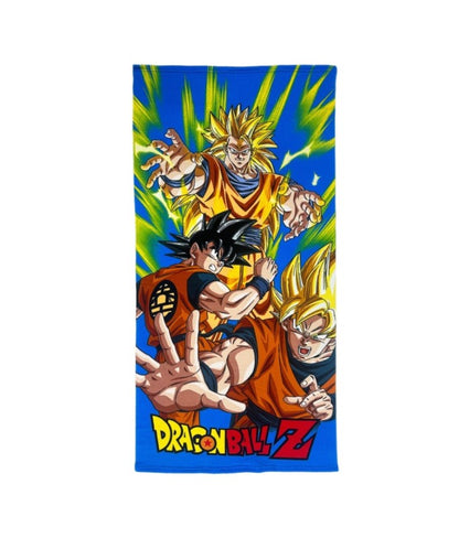 DRAGON BALL Z - SON GOKU MICROFIBER BEACH TOWEL (140X70CM)