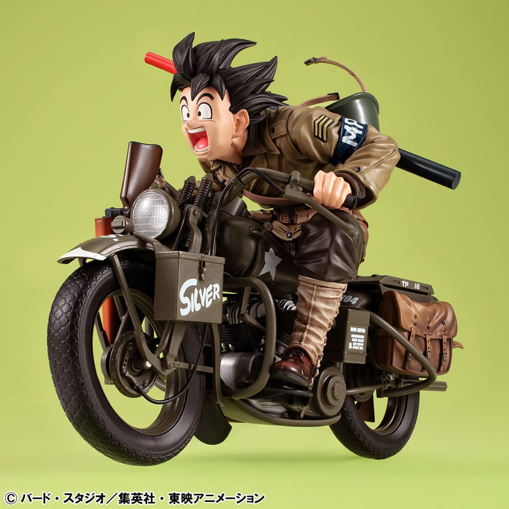 DRAGON BALL Z - Son Goku & Moto - Statuette Desktop Real McCoy 18cm PRECO > 10/12
