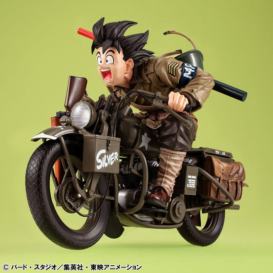DRAGON BALL Z - Son Goku & Moto - Statuette Desktop Real McCoy 18cm PRECO > 10/12