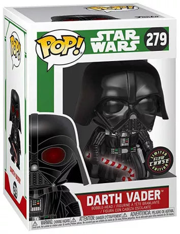 Funko Pop! Star Wars: Darth Vader with candy cane - Glow in the Dark [Chase]