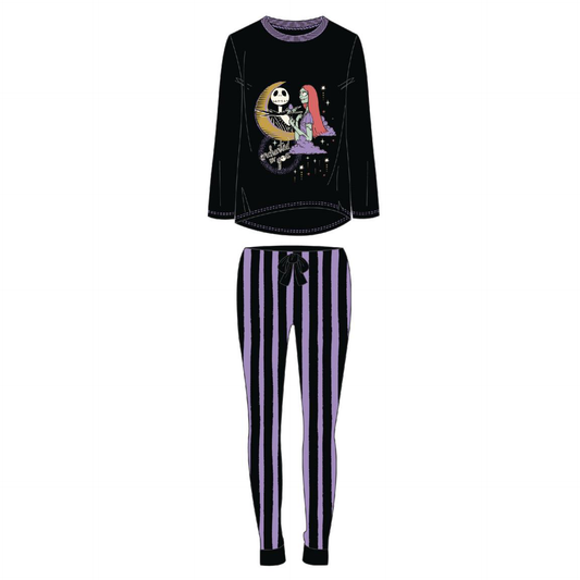 Disney - L'Etrange Noel de Monsieur Jack - Pyjama Jack et Sally - XS-XL