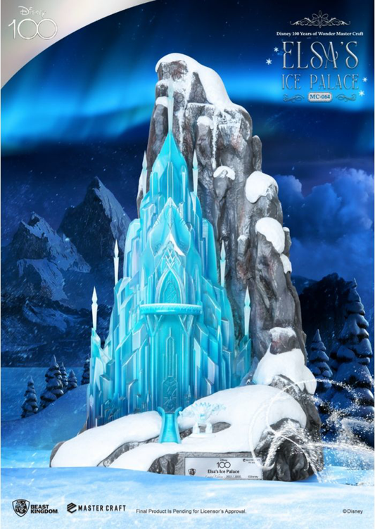 Disney - MC-064 - Disney 100th Years of Wonder - Statue Palais de Glace d'Elsa Master Craft