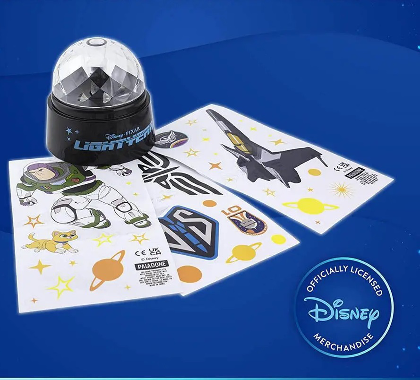 Disney - Buzz Lightyear Nachtlampje met stickerset