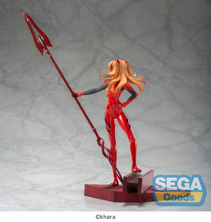 EVANGELION - Asuka X Spear of Cassius - Figurine Luminasta 20cm