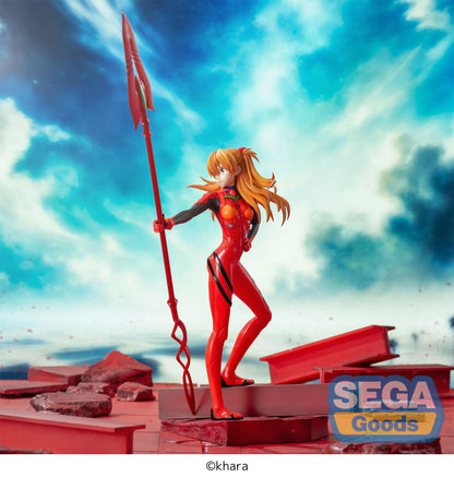 EVANGELION - Asuka X Spear of Cassius - Figurine Luminasta 20cm