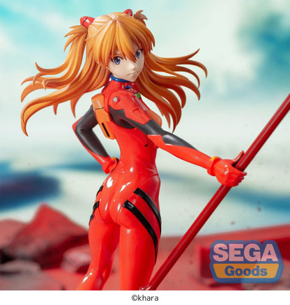 EVANGELION - Asuka X Spear of Cassius - Figurine Luminasta 20cm