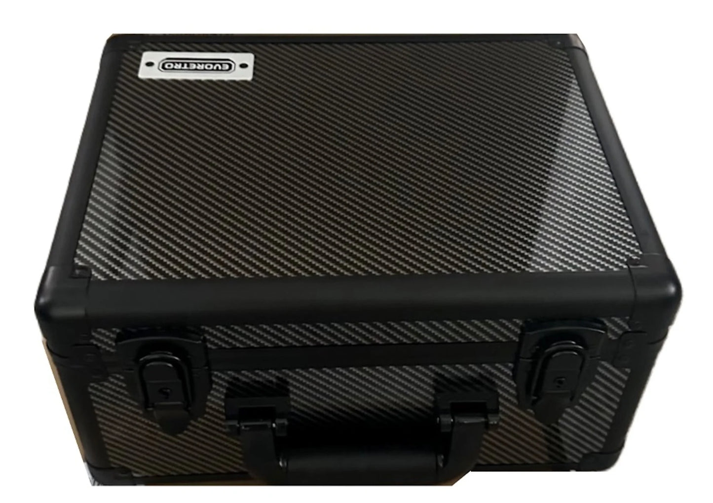 EVORETRO - Graded Card Storage Box Carbon effect for 90 Cards