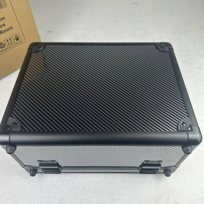 EVORETRO - Graded Card Storage Box Carbon effect for 90 Cards