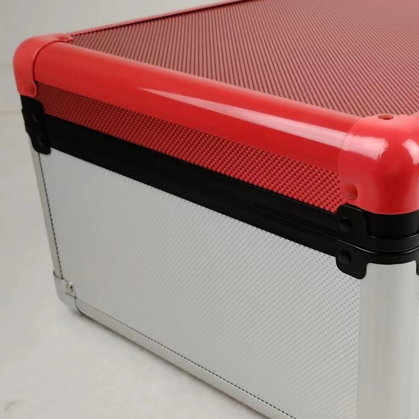 EVORETRO - Graded Card Storage Box Red and Silver for 90 Cards