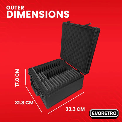 EVORETRO - Graded Card Storage Individual for 42 Cards Black PRECO > 21/12