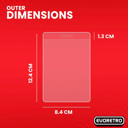 EVORETRO - Semi-Rigid Card Holders 50pc PRECO > 21/12