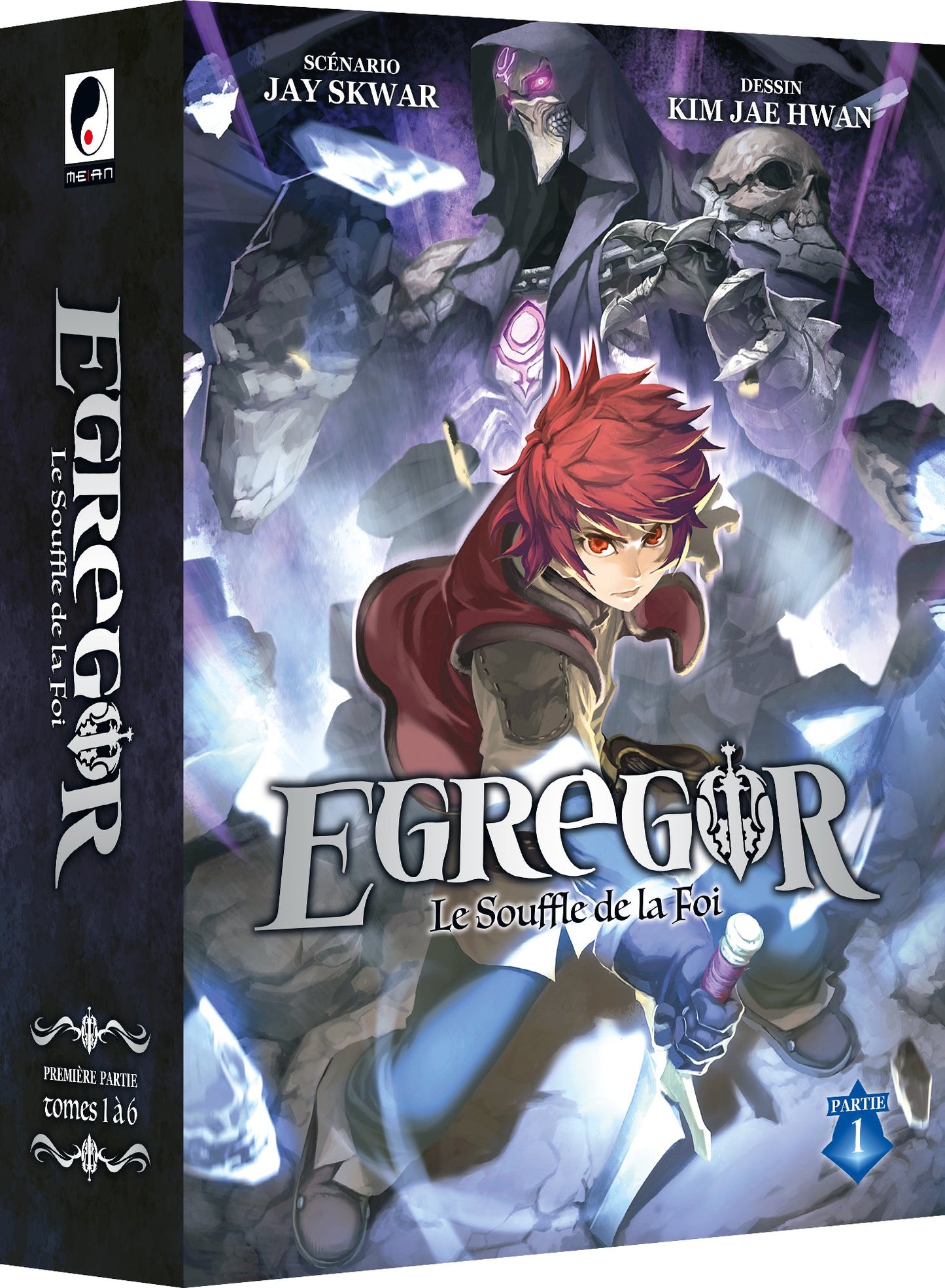 Egregor - Partie 1 (Tomes 01 à 06) - Coffret 6 Mangas Collector