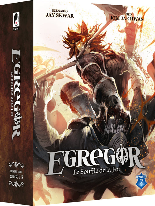 Egregor - Partie 2 (Tomes 07 à 13) - Coffret 7 Mangas Collector