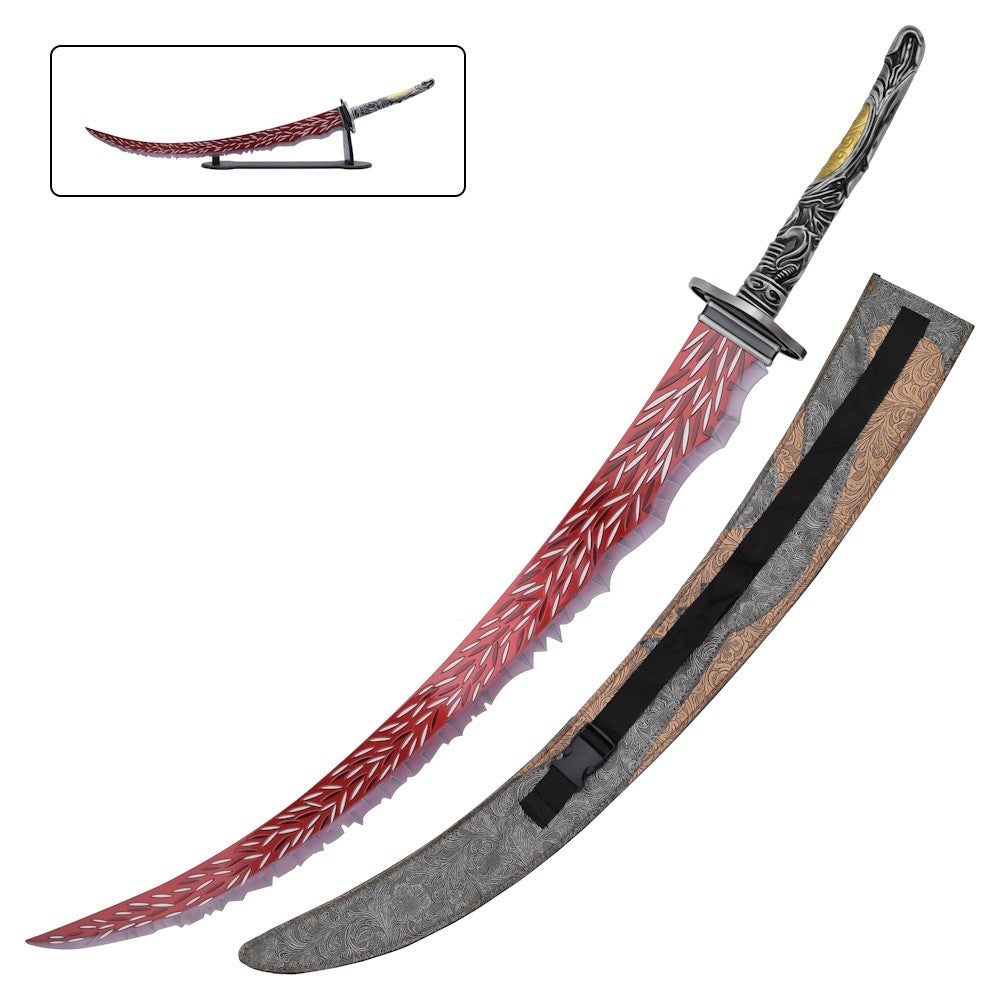 Épée ornementale grand katana du chasseur de dragons Elden Ring