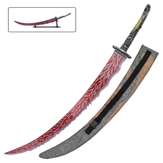 Épée ornementale grand katana du chasseur de dragons Elden Ring