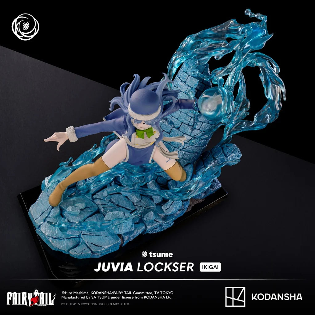 FAIRY TAIL - Juvia Lockser - Statue Ikigai 1/6 By Tsume 36cm