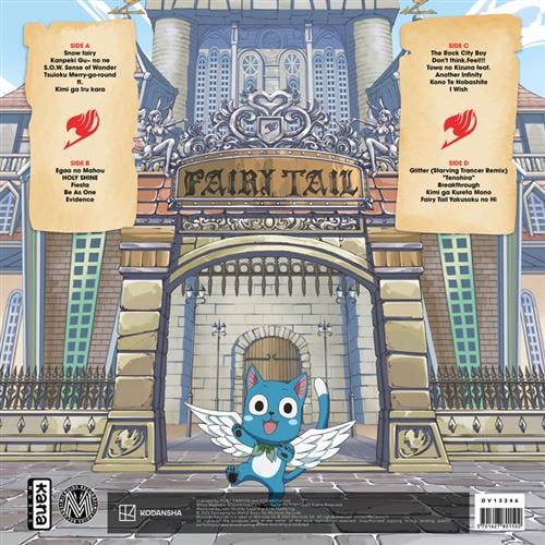 FAIRY TAIL - Vinyle Best Collection 2 LP