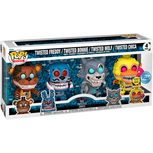 FIVE NIGHTS AT FREDDY - 4 Pack Funko Pop Sp. Edition