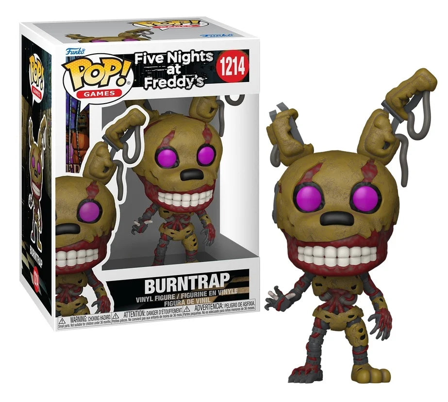 FIVE NIGHTS AT FREDDY'S - POP Games N° 1214 - Burntrap PRECO > 25/01