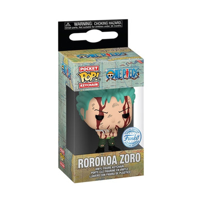 FUNKO POCKET POP! SLEUTELHANGER: EEN STUK - ZORO (NIETS GEBEURD)