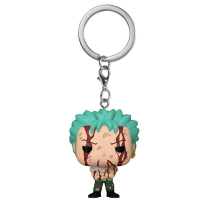 FUNKO POCKET POP! SLEUTELHANGER: EEN STUK - ZORO (NIETS GEBEURD)