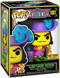 FUNKO POP! DISNEY: VILLAINS - CAPTAIN HOOK (BLACKLIGHT) - HOT TOPIC EXCLUSIVE