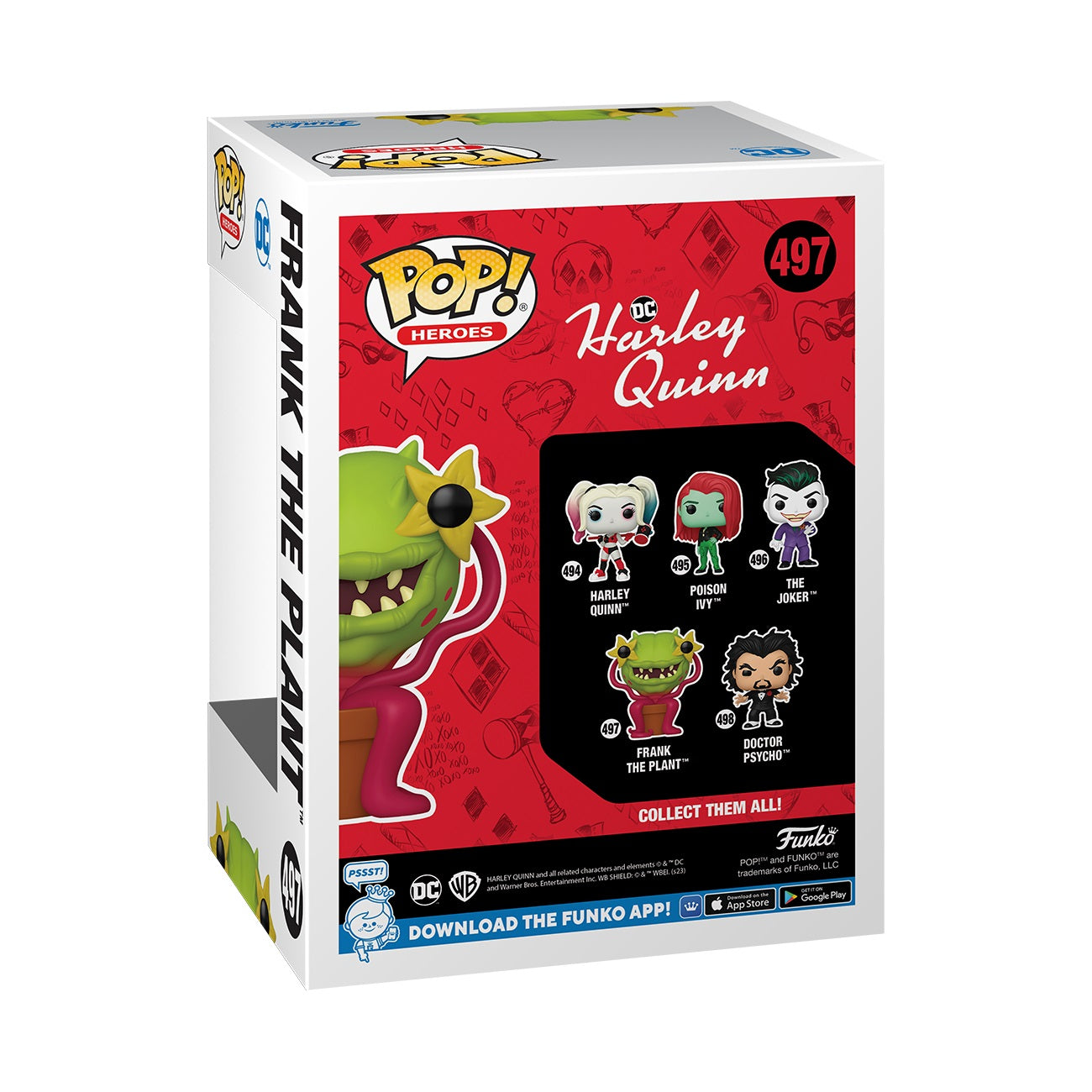 FUNKO POP! HEROES HARLEY QUINN ANIMATED SERIES - FRANK THE PLANT