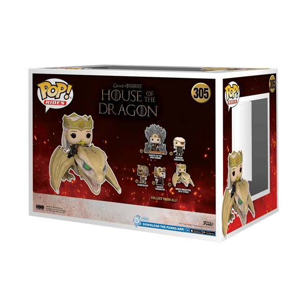 FUNKO POP! RIDE DELUXE: HOUSE OF THE DRAGON - QUEEN RHAENYRA WITH SYRAX