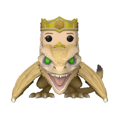 FUNKO-POP! RIDE DELUXE: HUIS VAN DE DRAAK - KONINGIN RHAENYRA MET SYRAX