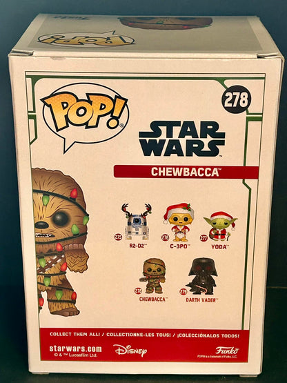 FUNKO POP! STAR WARS CHEWBACCA (HOLIDAY)