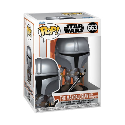 FUNKO POP! STAR WARS: THE MANDALORIAN SEASON 3 - THE MANDALORIAN WITH DARKSABER