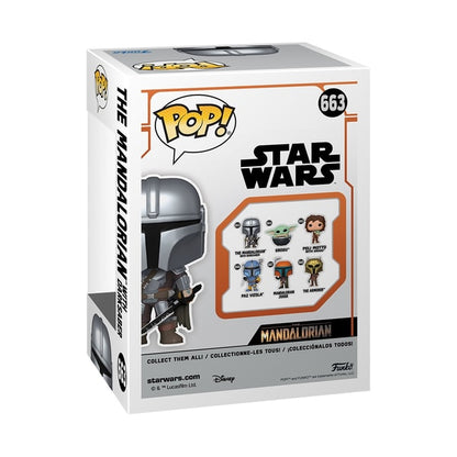 FUNKO POP! STAR WARS: THE MANDALORIAN SEASON 3 - THE MANDALORIAN WITH DARKSABER