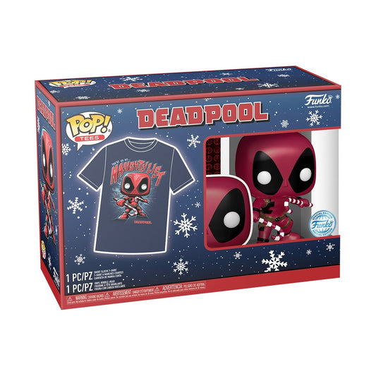 FUNKO POP! & TEE: MARVEL - DEADPOOL HLD -TAILLE S