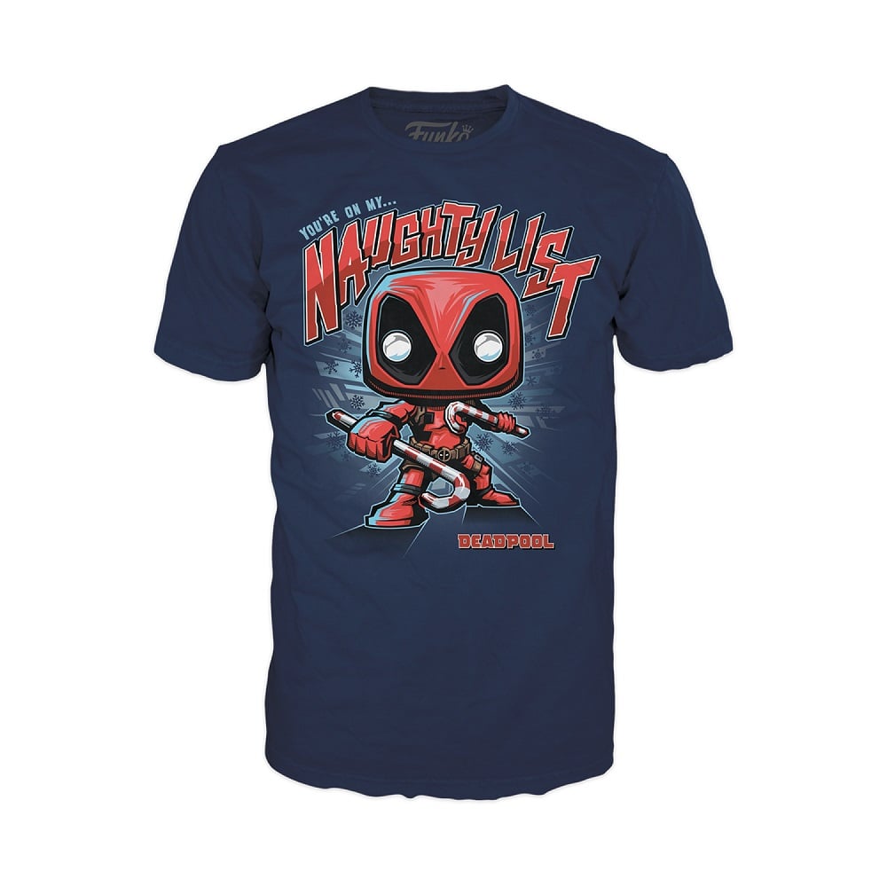 FUNKO POP! &amp; TEE: MARVEL - DEADPOOL HLD - SIZE S