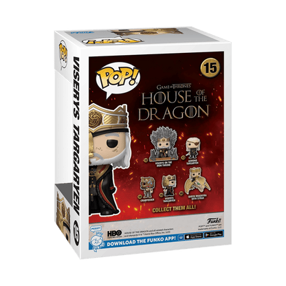 FUNKO POP! TV: HOUSE OF THE DRAGON - VISERYS TARGARYEN (MASKED)