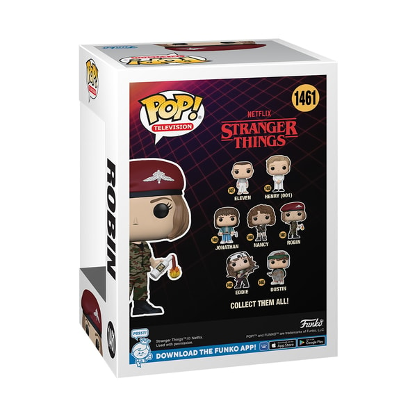 FUNKO POP! TV: STRANGER THINGS - HUNTER ROBIN (WITH COCKTAIL)