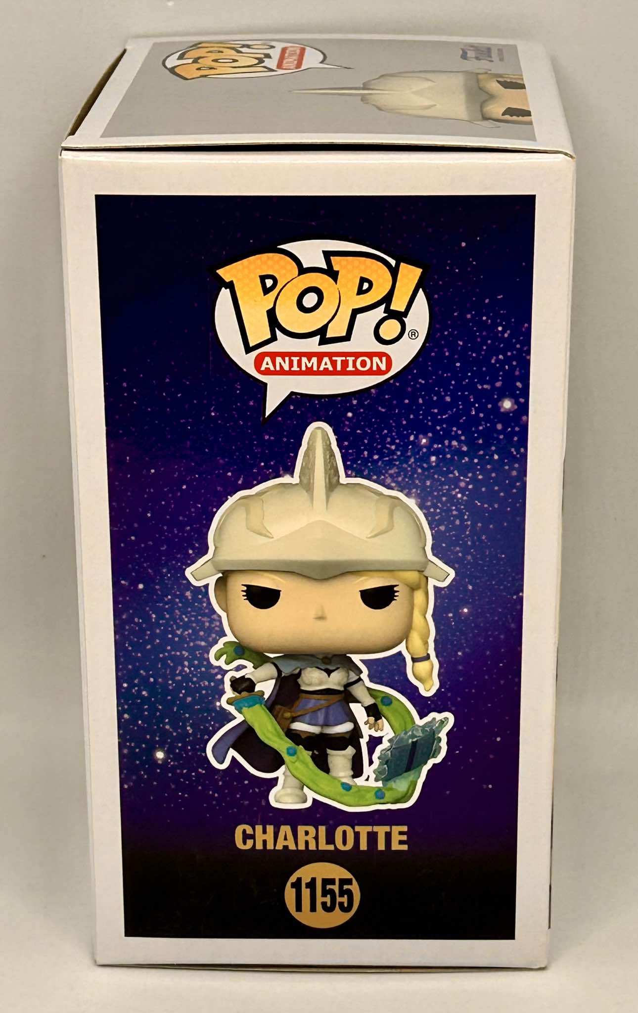 Figurine Pop Black Clover #1155 Charlotte - Glow in the Dark