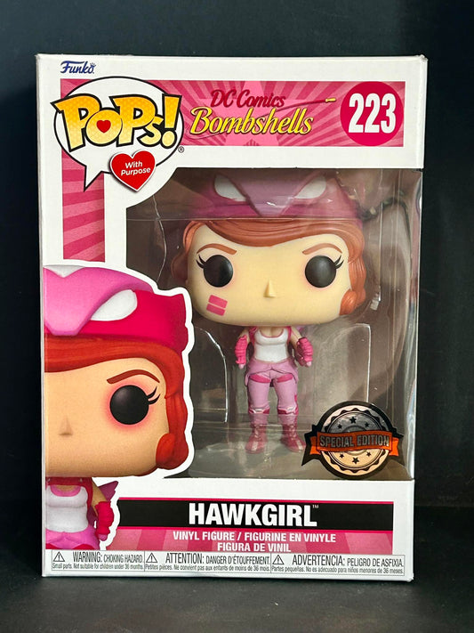 Figurine Pop DC Comics Bombshells #223 Hawkgirl (Cancer du Sein)
