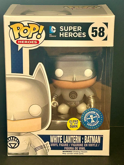 Figurine Pop DC Super-Héros #58 Batman (White Lantern)