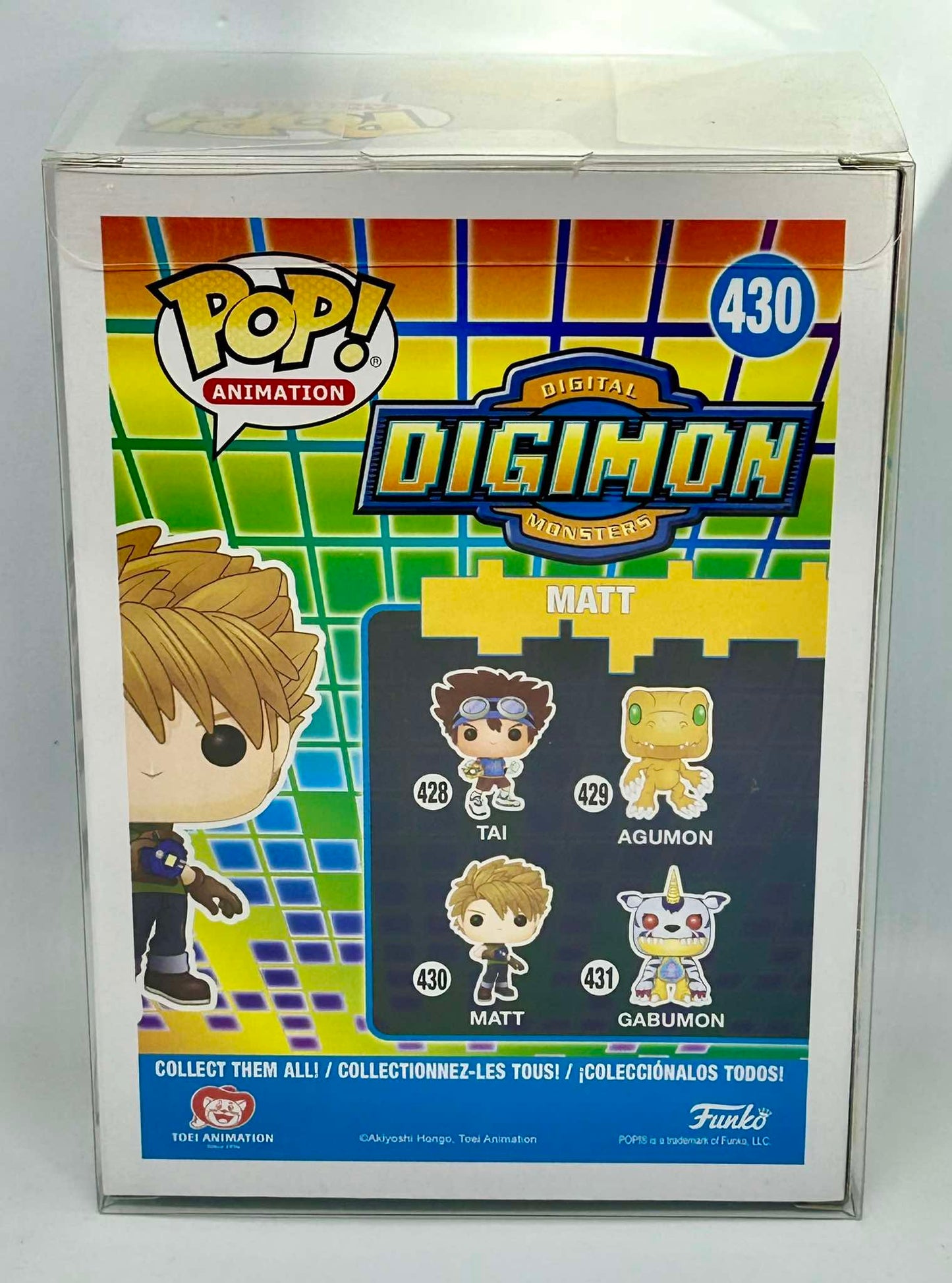 Figurine Pop Digimon #430 Matt + protector