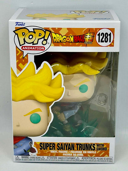 Figurine Pop Dragon Ball Super #1281 Super Saiyan Trunks with Spirit Sword