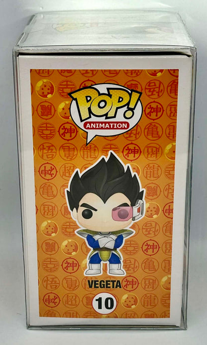 Figurine Pop Dragon Ball Z #10 Vegeta (DBZ) signée Eric Legrand + protector