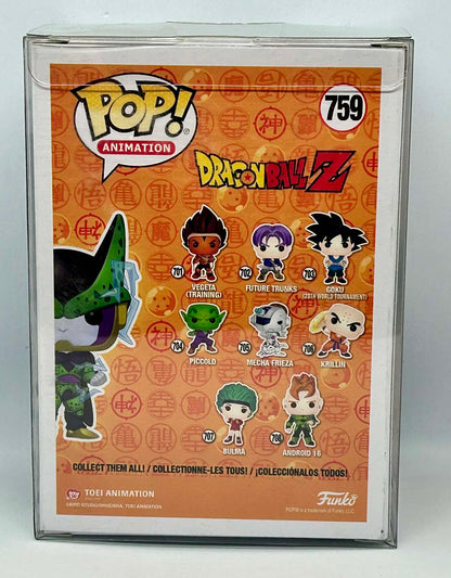 Figurine Pop Dragon Ball Z #759 Perfect Cell - Glows in the Dark + protector