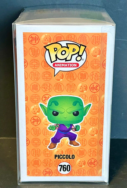 Figurine Pop Dragon Ball Z #760 Piccolo - Chrome Green dédicacée par Philippe Ariotti